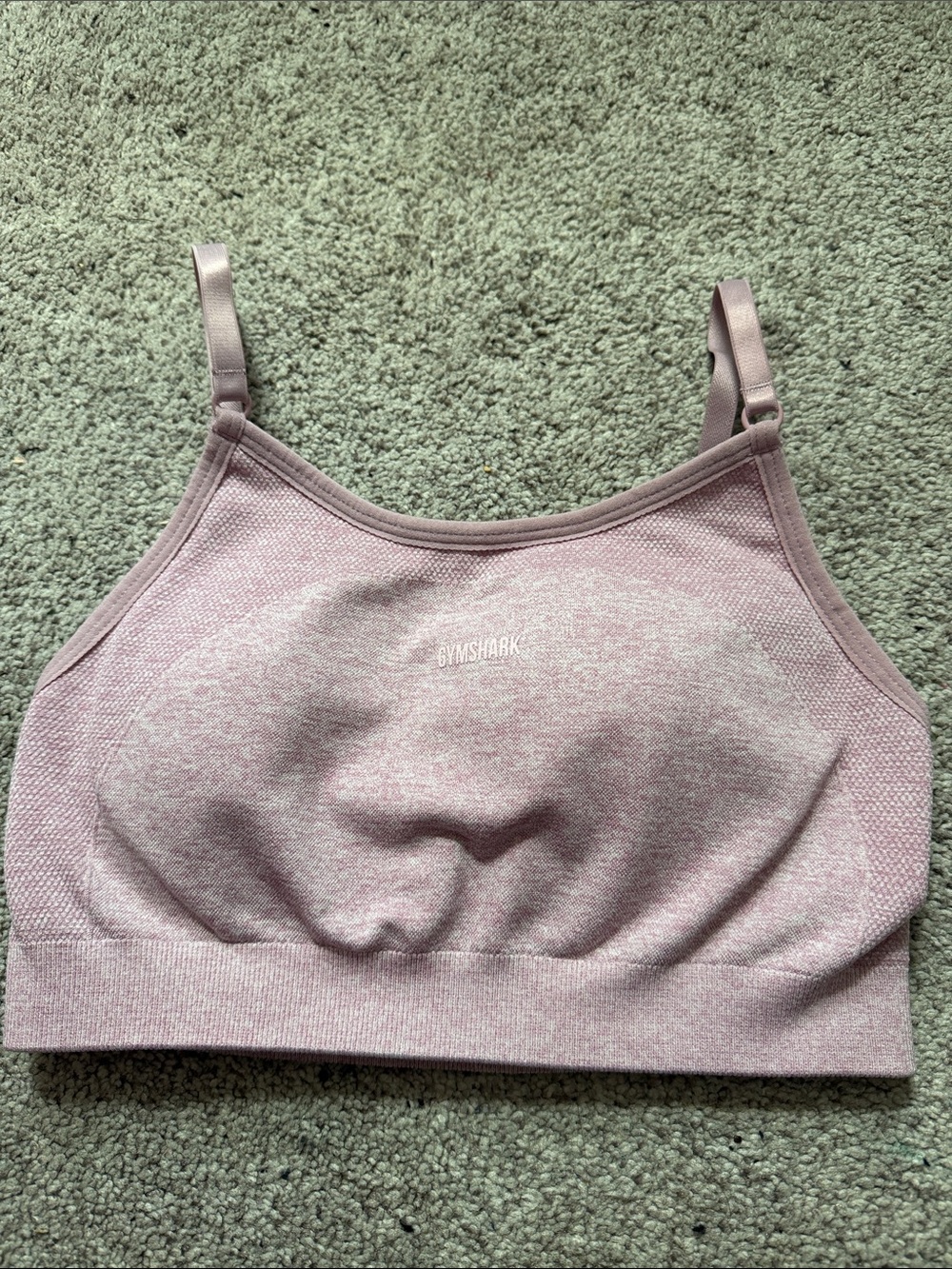 Gymshark Lavender Seamless Light Support Sports Bra